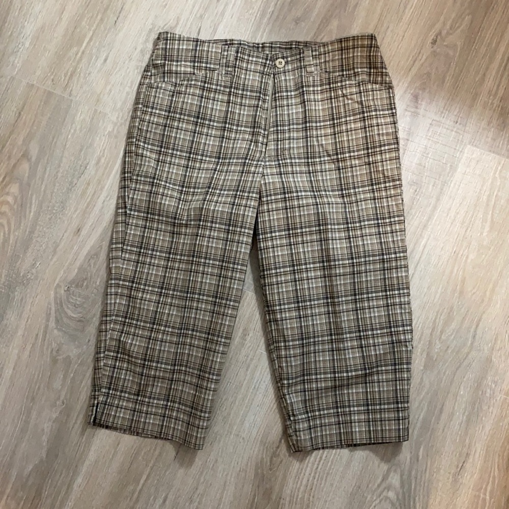 Plaid Capri